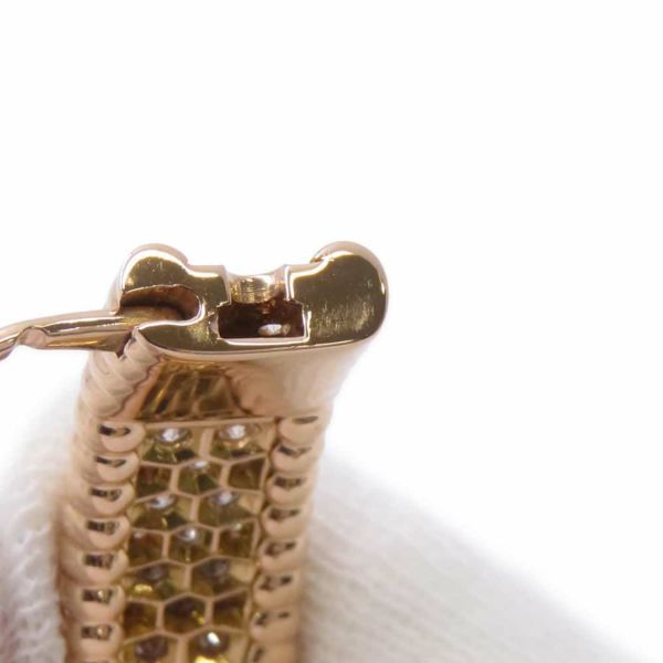 ヴァンクリーフ&アーペル ブレスレット ペルレ 3連モデル エクストラスモール ダイヤ 254P 2.99ct K18PGピンクゴールド VCARO14900