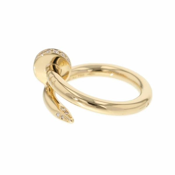 カルティエ リング ジュスト アン クル リング クラシック ダイヤ 22P 計0.13ct K18YGイエローゴールド サイズ49 B4216900 指輪