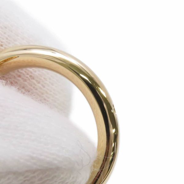 カルティエ リング ジュスト アン クル リング クラシック ダイヤ 22P 計0.13ct K18YGイエローゴールド サイズ49 B4216900 指輪