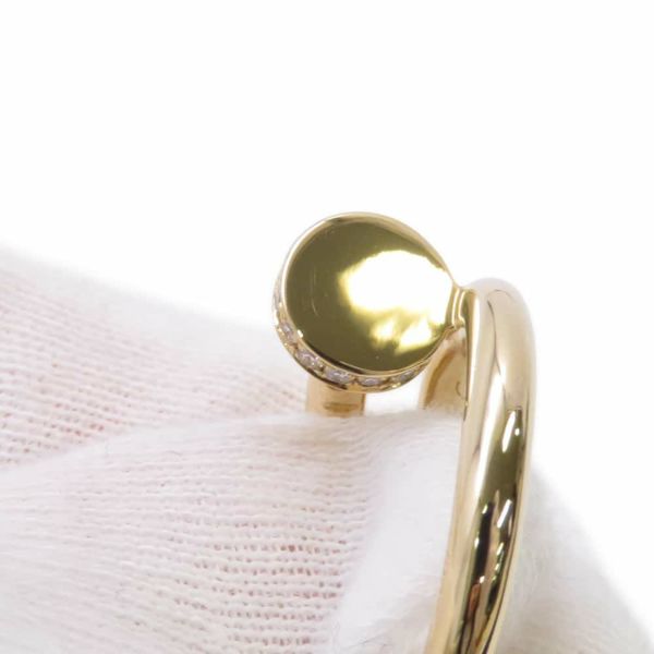 カルティエ リング ジュスト アン クル リング クラシック ダイヤ 22P 計0.13ct K18YGイエローゴールド サイズ49 B4216900 指輪