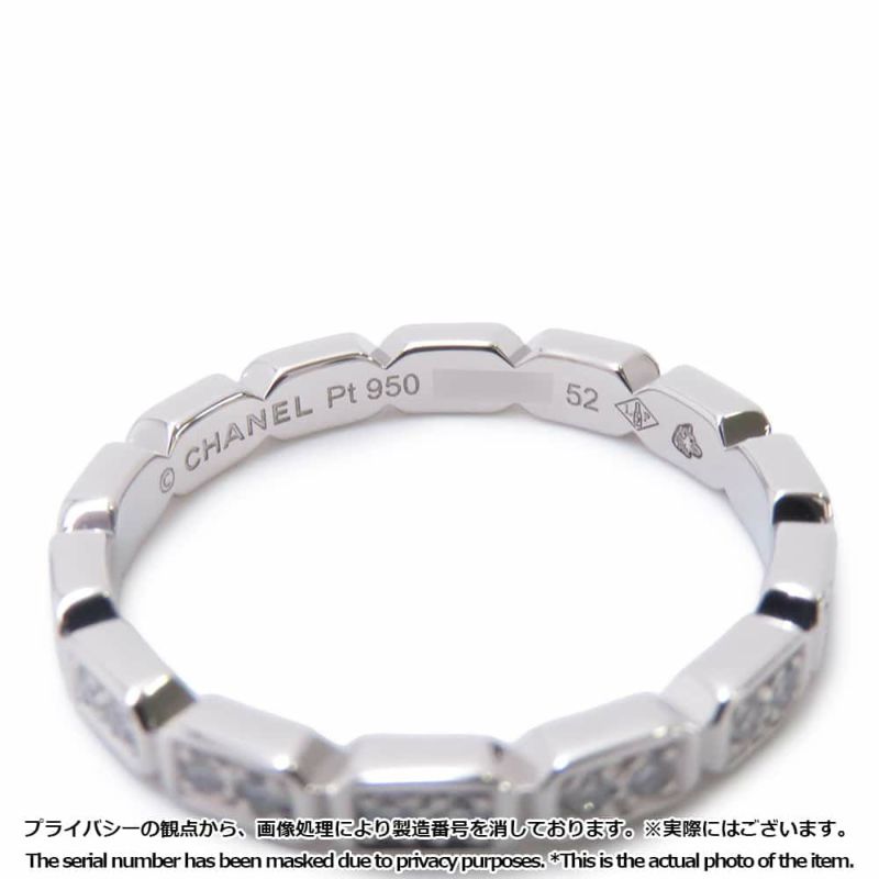 シャネル リング プルミエール プロメス リング ダイヤモンド Pt950プラチナ サイズ52 J4005 CHANEL 指輪 ジュエリー