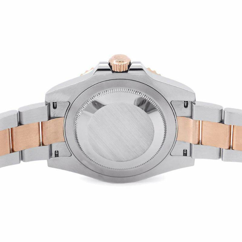 ロレックス GMTマスター2 デイト SS/K18PG 126711CHNR ROLEX 腕時計 エバーローズゴールド 黒文字盤