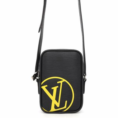 ルイヴィトン ショルダーバッグ エピ LVサークル ダヌーブ PM M55120 LOUIS VUITTON ブラック 黒 安心保証