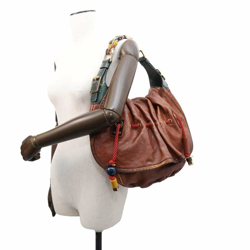 ルイヴィトン ショルダーバッグ モノグラム・エピス パイソン カラハリGM M97002 LOUIS VUITTON ワンショルダー