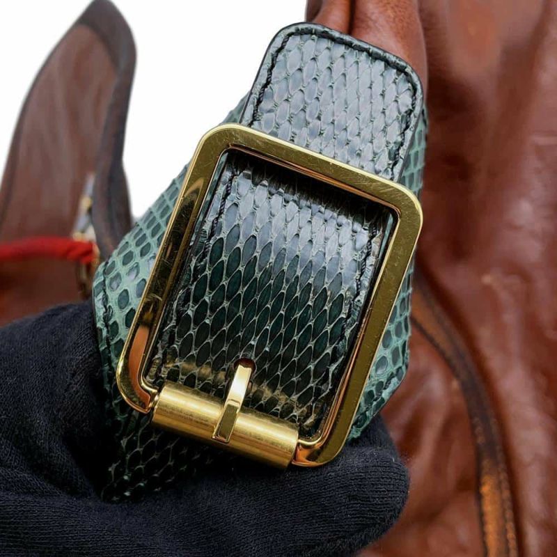 ルイヴィトン ショルダーバッグ モノグラム・エピス パイソン カラハリGM M97002 LOUIS VUITTON ワンショルダー