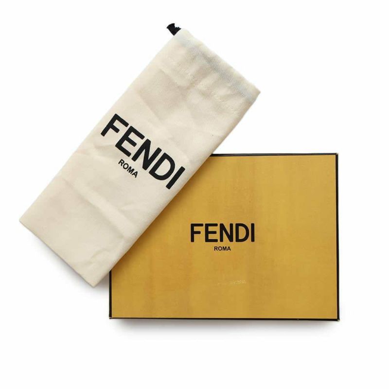 フェンディ キーホルダー ミニボックス レザー 7AR894 FENDI チャーム