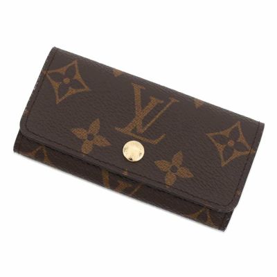 ルイヴィトン 4連キーケース モノグラム ミュルティクレ4 M69517 LOUIS VUITTON キーホルダー キーリング 安心保証