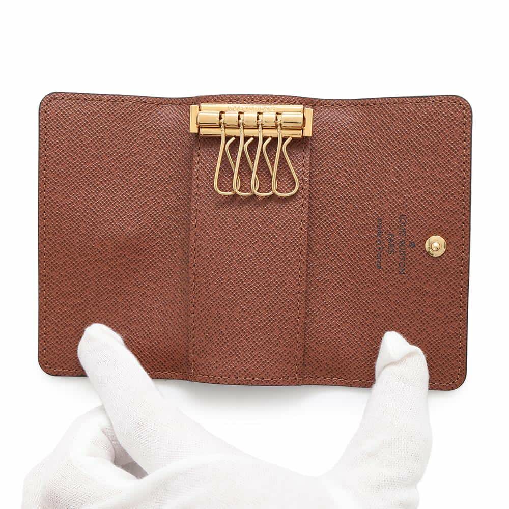 ルイヴィトン 4連キーケース モノグラム ミュルティクレ4 M69517 LOUIS VUITTON キーホルダー キーリング