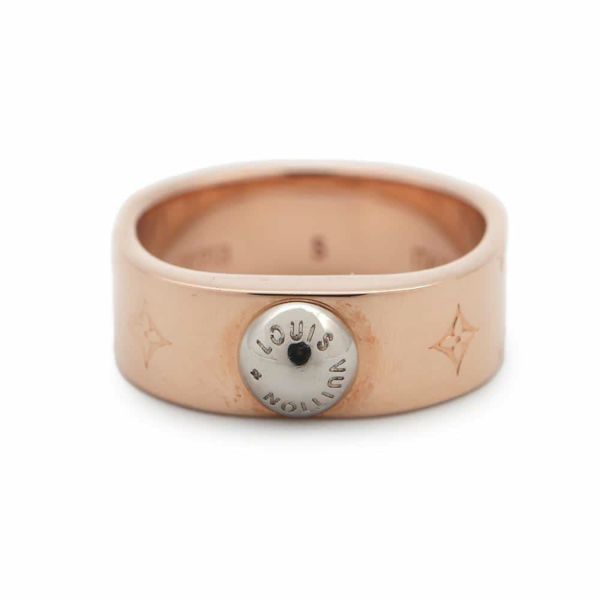 ルイヴィトン リング モノグラム パターン ナノグラム リングサイズS M00213 LOUIS VUITTON