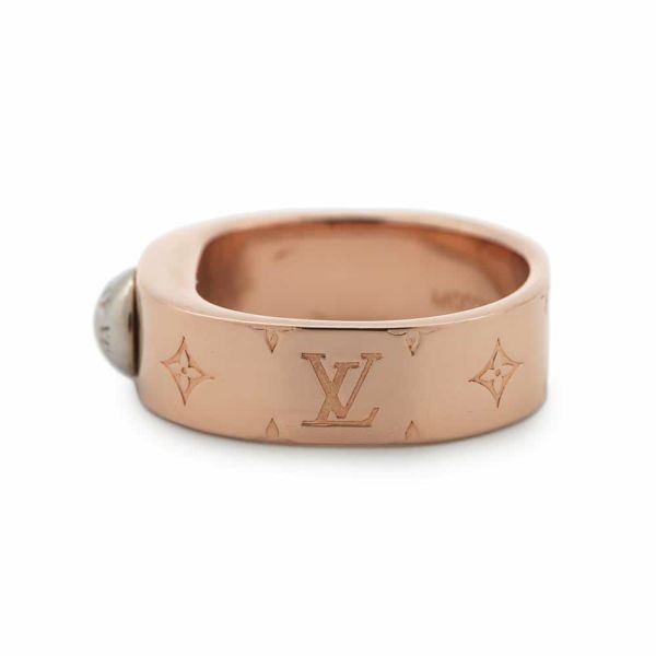 ルイヴィトン リング モノグラム パターン ナノグラム リングサイズS M00213 LOUIS VUITTON