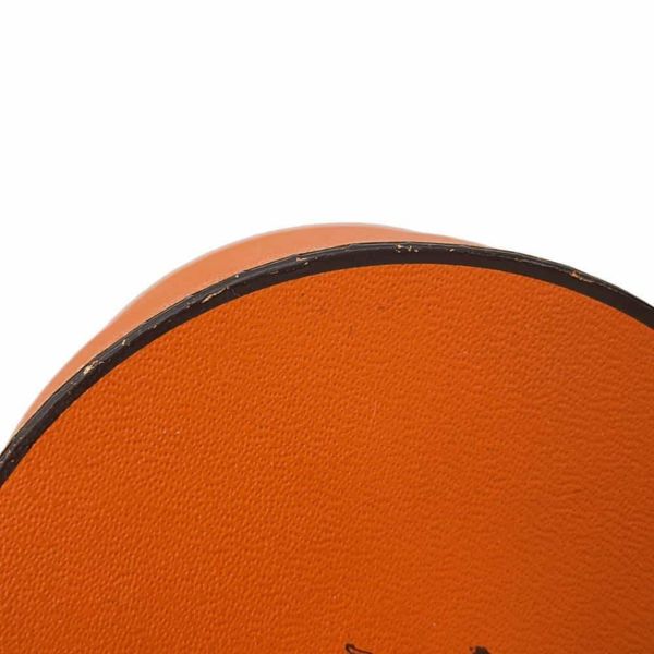 エルメス ブレスレット プスプス バングル イエロー/ゴールド金具 レザー □E刻印 HERMES アクセサリー