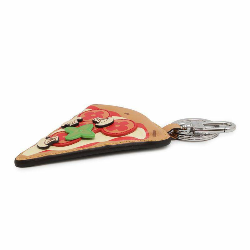 ルイヴィトン キーホルダー ピザ モノグラム M02189 LOUIS VUITTON バッグチャーム