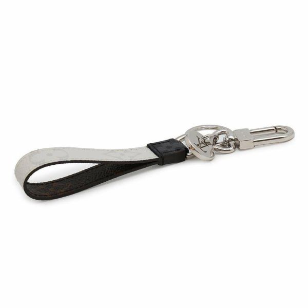 ルイヴィトン キーホルダー モノグラム・ホワイト モノグラム・エクリプス ポルト クレ・ドラゴンヌ M64168 バッグチャーム 白