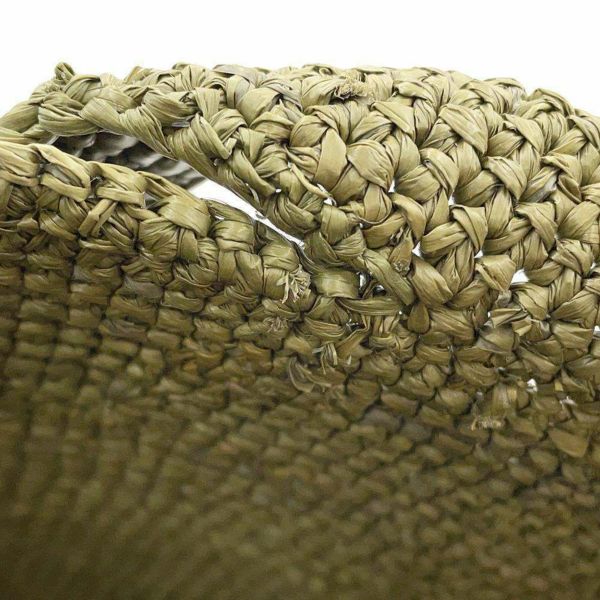 ロエベ トートバッグ スリットバッグ ミニ ラフィア カーフレザー A685453X12 LOEWE 2way