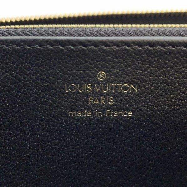 ルイヴィトン 長財布 ジッピーウォレット クロコダイル LOUIS VUITTON 財布 黒 レインボー