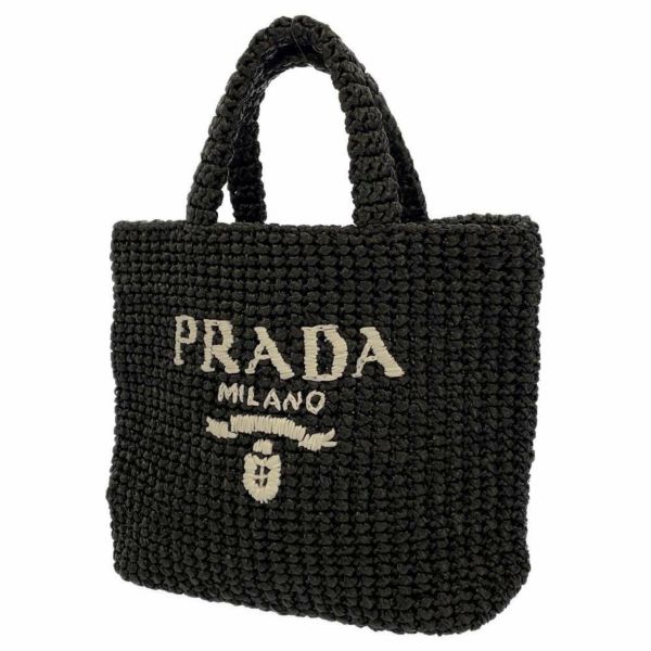 プラダ トートバッグ クロシェ ラフィア 1BG422 PRADA バッグ ...