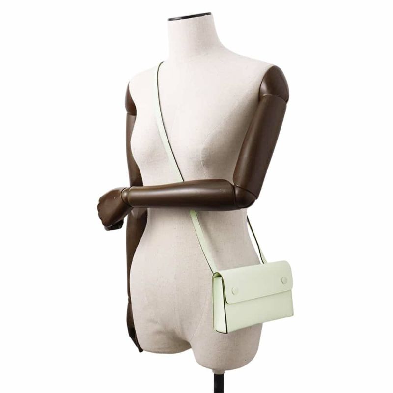 エルメス ショルダーウォレット ナップ トゥーゴー ヴェールペパーミント/シルバー金具 エプソン W刻印