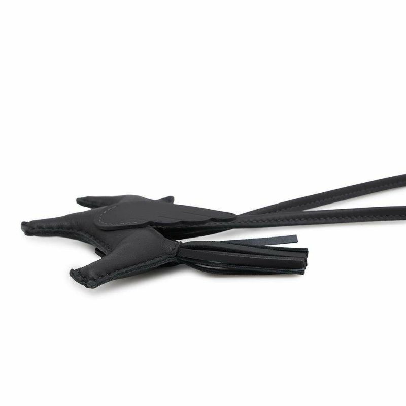 エルメス バッグチャーム ロデオPM ペガサス アルドワーズ ラムスキン W刻印 HERMES チャーム