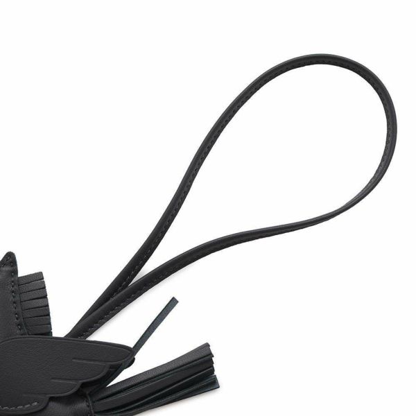 エルメス バッグチャーム ロデオPM ペガサス アルドワーズ ラムスキン W刻印 HERMES チャーム