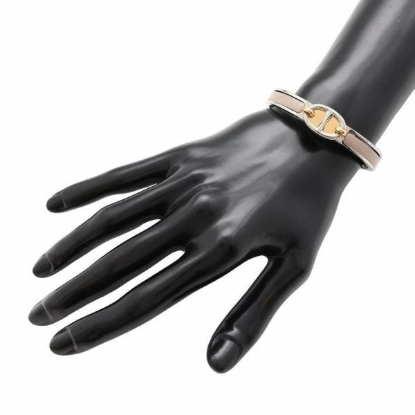 エルメス ブレスレット シェーヌダンクル ミニクリック PM マロングラッセ/ゴールド金具/シルバー金具