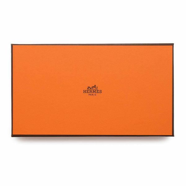 エルメス 長財布 アザップロング シルクイン エトゥープ/シルバー金具 エプソン W刻印 財布