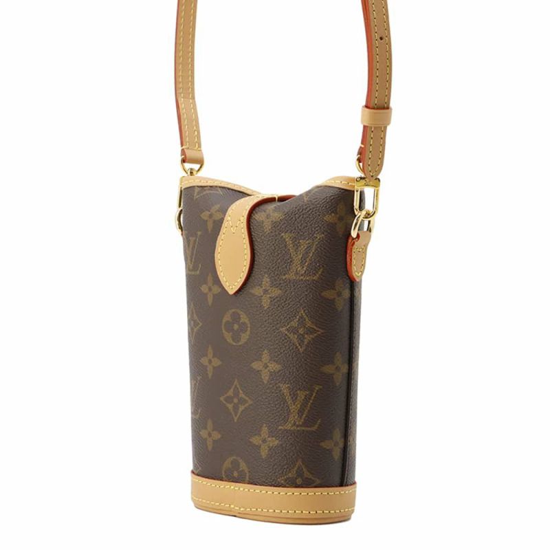 ルイヴィトン ショルダーバッグ  モノグラム フォールド・ミー ポーチ M80874 LOUIS VUITTON ヴィトン バッグ ポーチ ブラウン