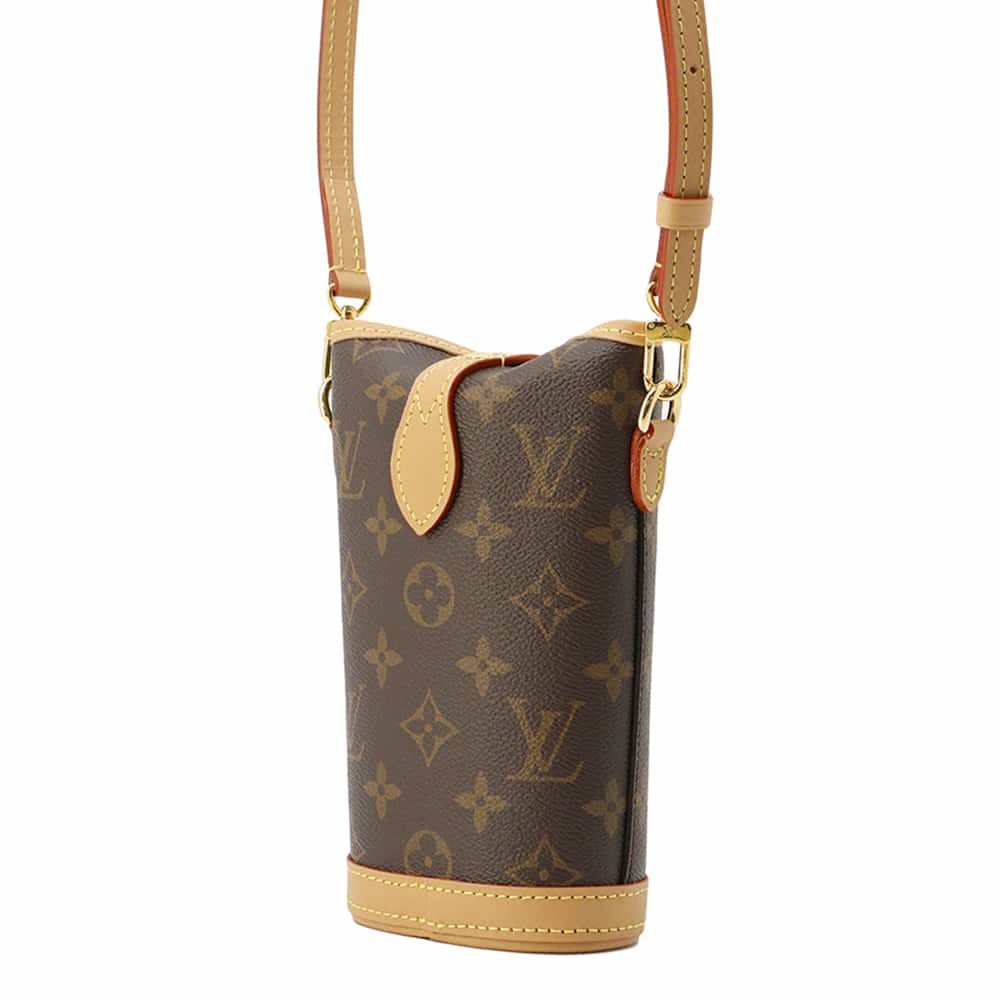 ルイヴィトン ショルダーバッグ  モノグラム フォールド・ミー ポーチ M80874 LOUIS VUITTON ヴィトン バッグ ポーチ ブラウン