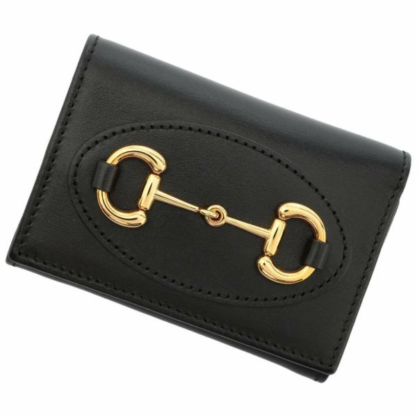 グッチ 三つ折り財布 ホースビット レザー 644462 GUCCI 財布