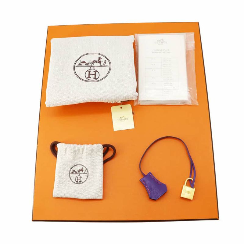 エルメス バーキン30 ローズショッキング/エトゥープ/ウルトラバイオレット/マットゴールド金具 エプソン X刻印 SPO HERMES Birkin