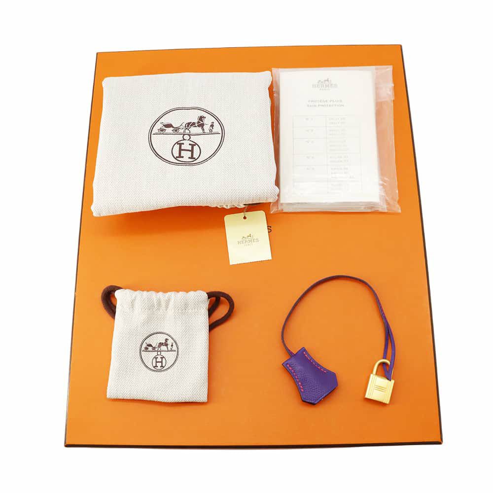 エルメス バーキン30 ローズショッキング/エトゥープ/ウルトラバイオレット/マットゴールド金具 エプソン X刻印 SPO HERMES Birkin