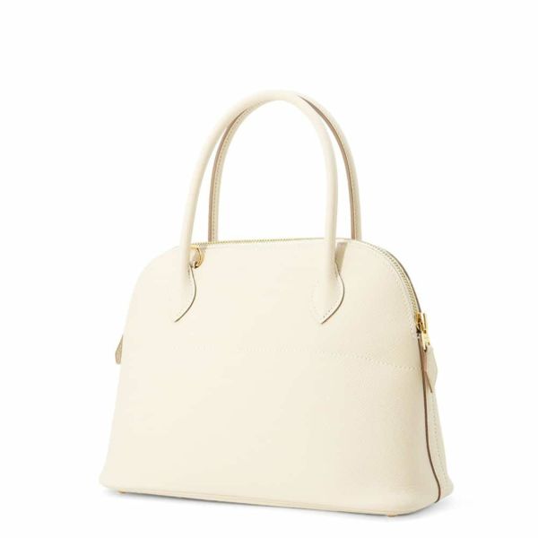 エルメス ハンドバッグ ボリード27 クレ/ゴールド金具 エプソン Y刻印 HERMES 2wayショルダー