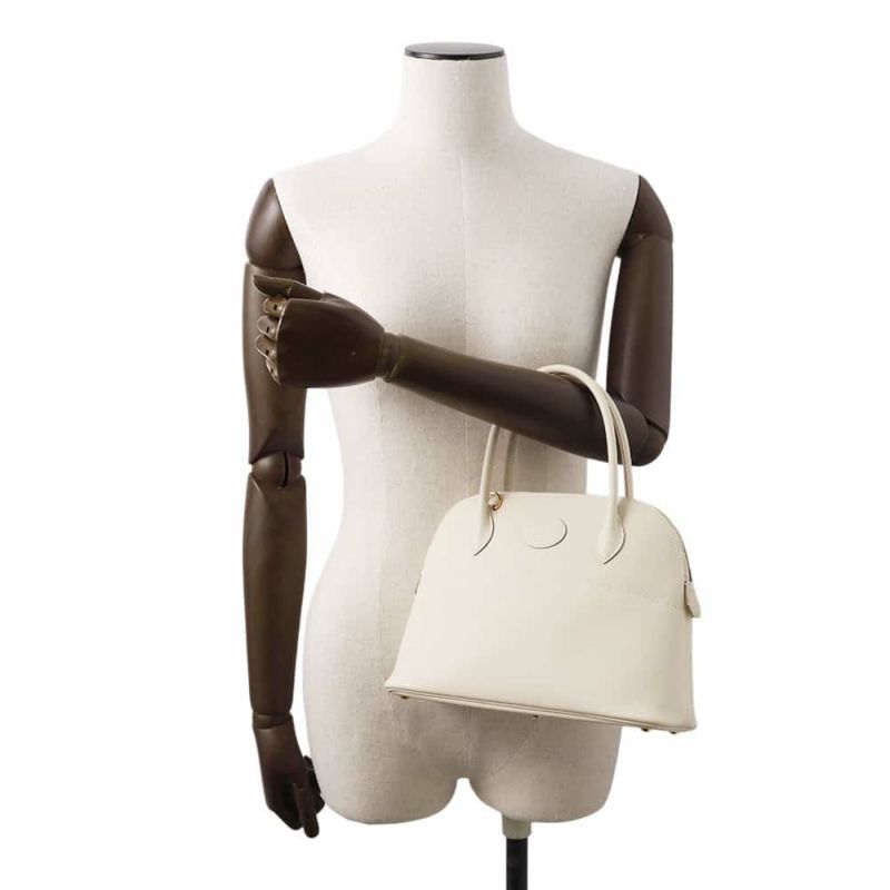 エルメス ハンドバッグ ボリード27 クレ/ゴールド金具 エプソン Y刻印 HERMES 2wayショルダー