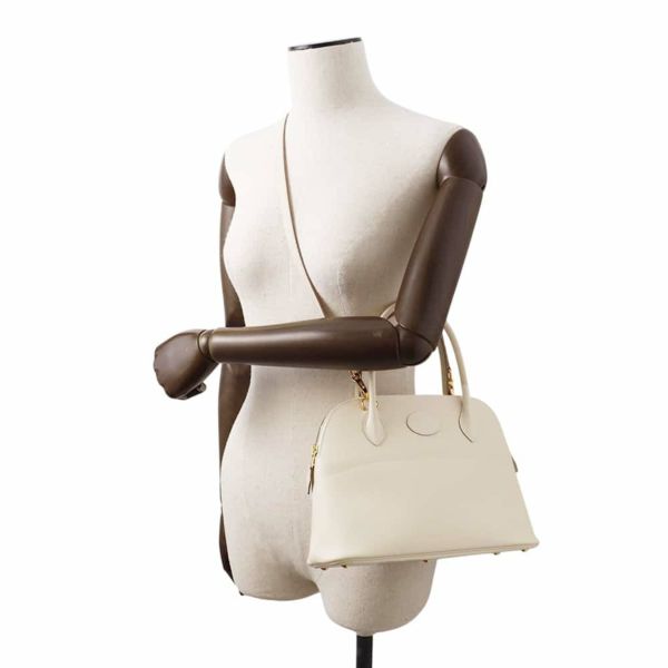 エルメス ハンドバッグ ボリード27 クレ/ゴールド金具 エプソン Y刻印 HERMES 2wayショルダー