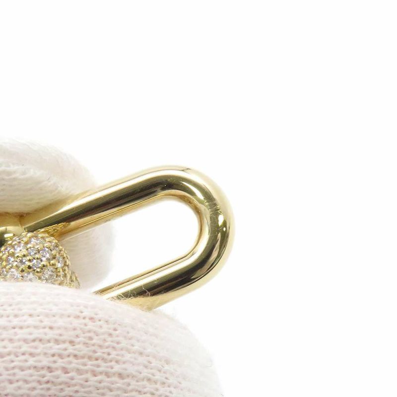 ティファニー ネックレス ハードウェア ラージ ダブル リンク ペンダント ダイヤモンド 計0.74ct K18YGイエローゴールド 70353075
