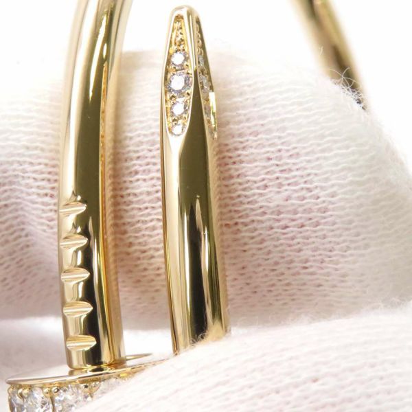 カルティエ ブレスレット ジュスト アン クル ブレスレット ダイヤモンド K18YGイエローゴールド サイズ16 B6045016 バングル