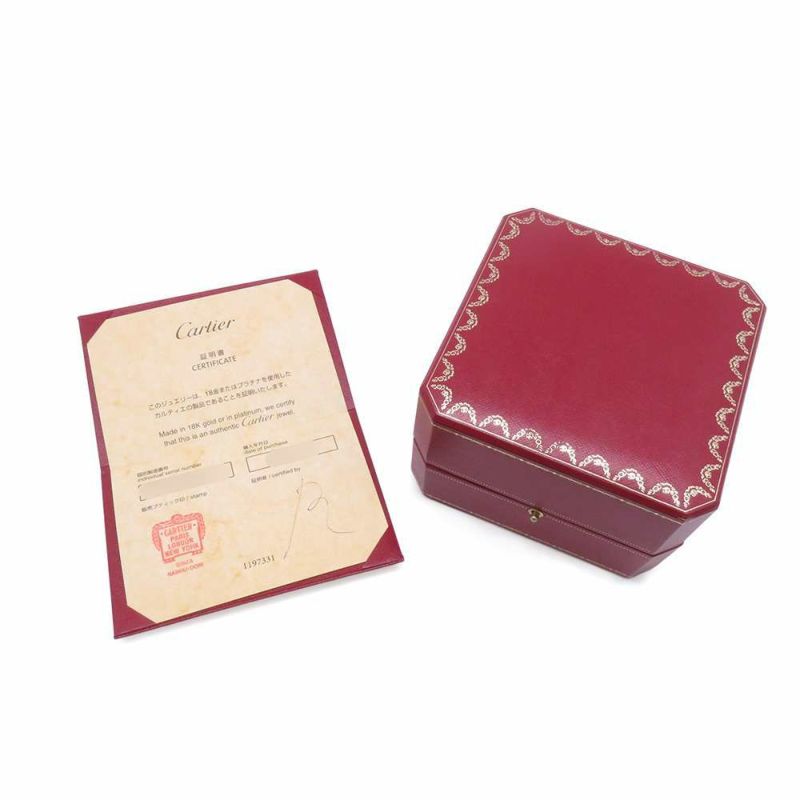 カルティエ ブレスレット ジュスト アン クル ブレスレット ダイヤモンド K18YGイエローゴールド サイズ16 B6045016 バングル