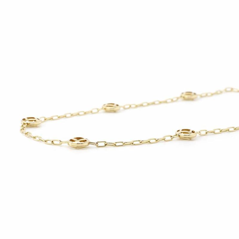 カルティエ ネックレス パシャ グリッド 9モチーフ K18YGイエローゴールド B7011500 Cartier ジュエリー