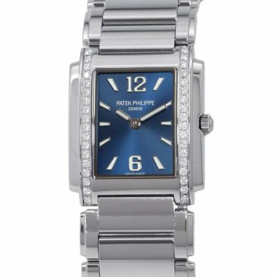 パテックフィリップ トゥエンティ4 ダイヤ 4910/1200A-001 PATEK PHILIPPE 腕時計 ブルー文字盤 安心保証