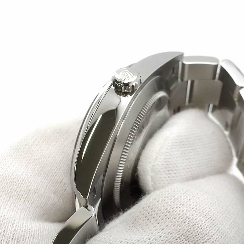 ロレックス オイスターパーペチュアル41 ランダムシリアル ルーレット 124300 ROLEX 腕時計 グリーン文字盤