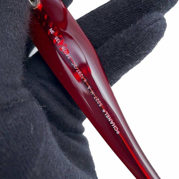 シャネル サングラス ココマーク サイズ58□18 135 5227-H-A CHANEL アイウェア 黒