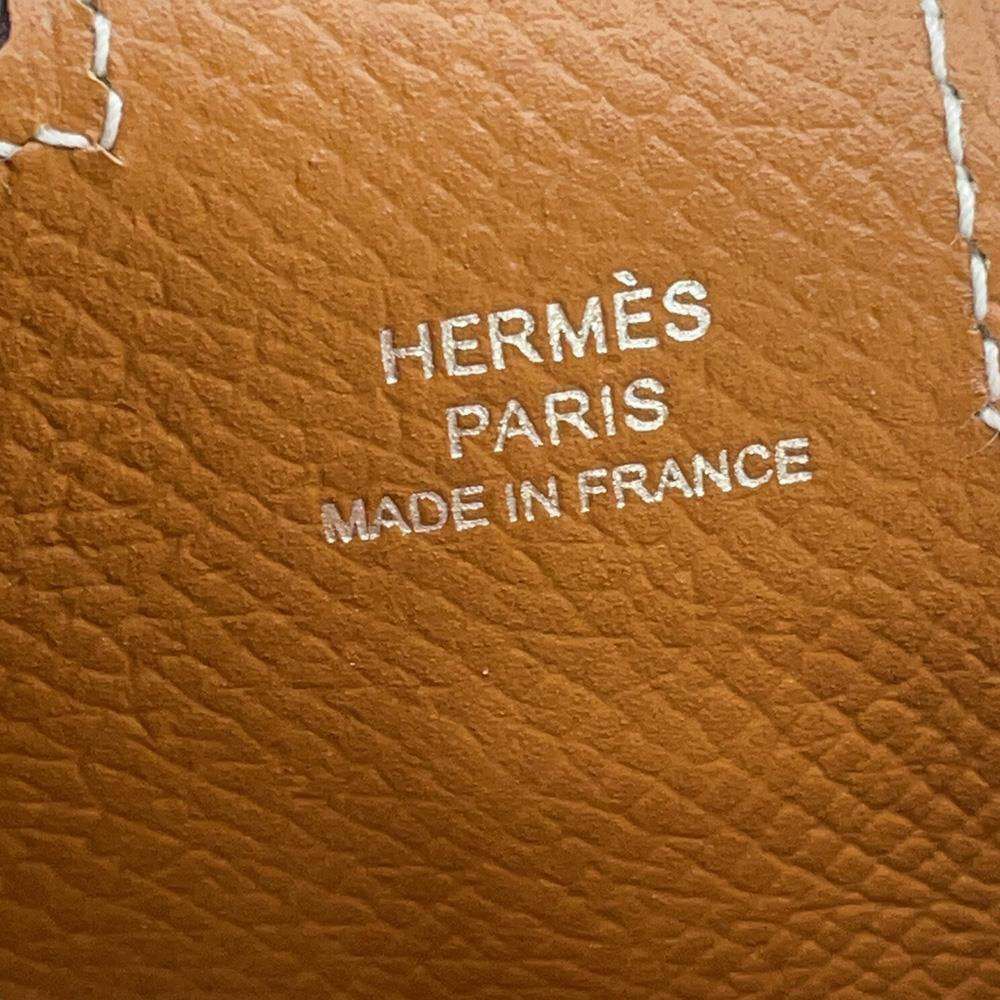 エルメス スマートフォンケース Hタグ ゴールド/シルバー金具 エプソン Z刻印 HERMES