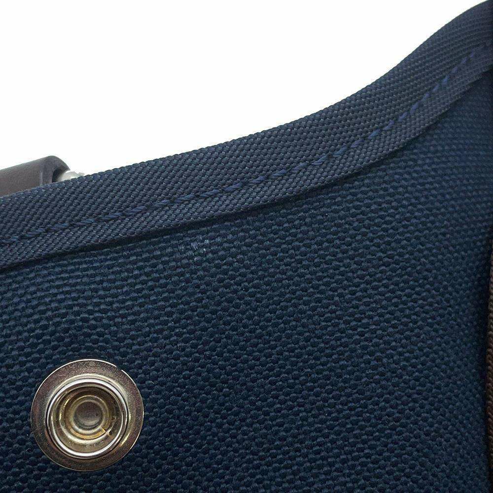 エルメス サックドパンサージュ グルーム SAC DE PANSAGE GROOM ネイビー/フー D刻印 2wayショルダーバッグ