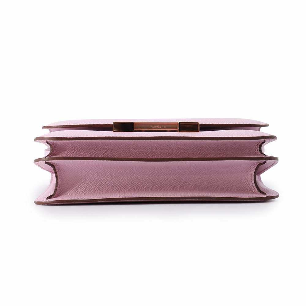 エルメス ショルダーバッグ ミニ コンスタンス3 モーヴシルベストル/ピンクゴールド金具 エプソン U刻印