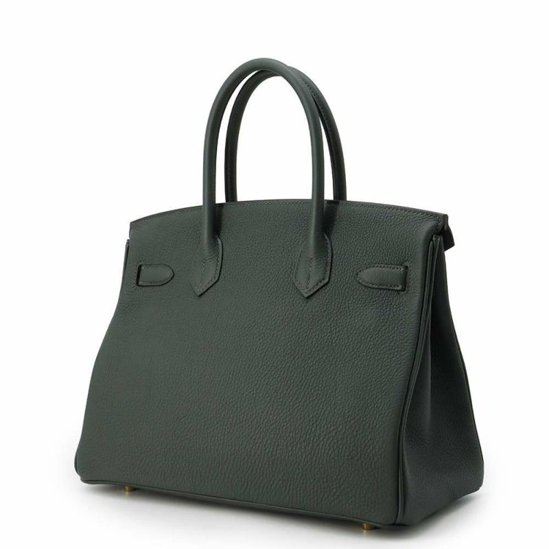 エルメス バーキン30 ヴェールフォンセ/ゴールド金具 トゴ W刻印 HERMES Birkin ハンドバッグ