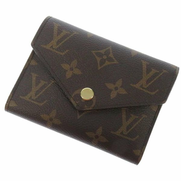 ルイヴィトン 財布 モノグラム ポルトフォイユ・ヴィクトリーヌ M62472 LOUIS VUITTON ヴィトン 三つ折り