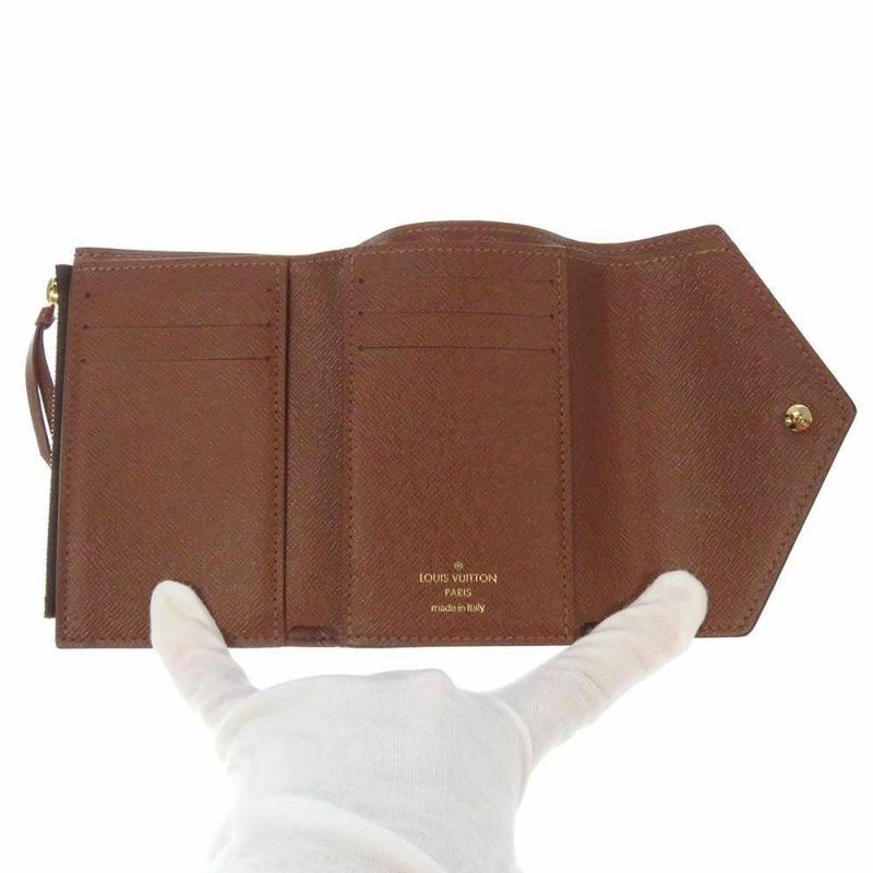 ルイヴィトン 財布 モノグラム ポルトフォイユ・ヴィクトリーヌ M62472 LOUIS VUITTON ヴィトン 三つ折り