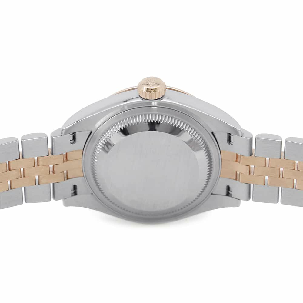 ロレックス レディ デイトジャスト SS/K18PG 279171 ROLEX 腕時計 オーベルジーヌ文字盤 10PD