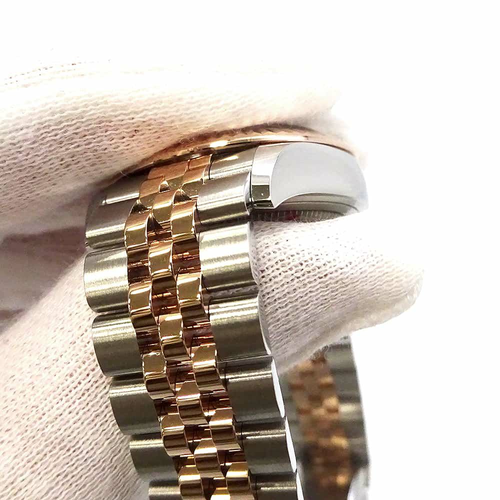 ロレックス レディ デイトジャスト SS/K18PG 279171 ROLEX 腕時計 オーベルジーヌ文字盤 10PD