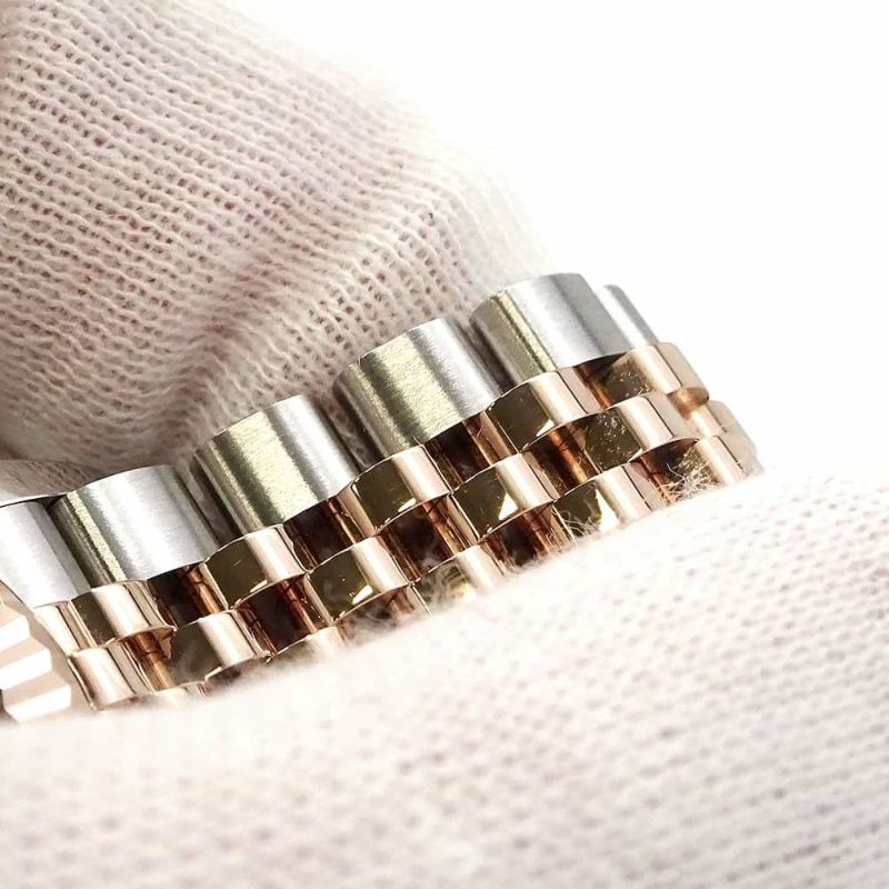 ロレックス レディ デイトジャスト SS/K18PG 279171 ROLEX 腕時計 オーベルジーヌ文字盤 10PD