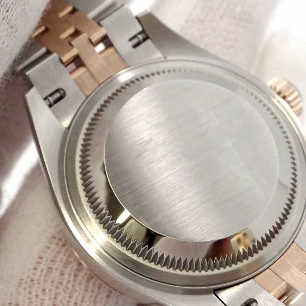 ロレックス レディ デイトジャスト SS/K18PG 279171 ROLEX 腕時計 オーベルジーヌ文字盤 10PD